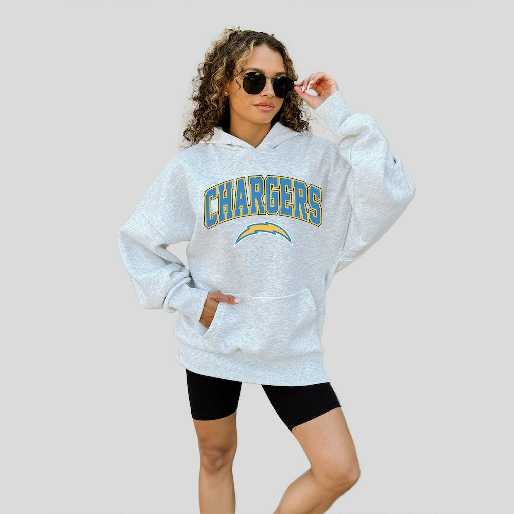 Los Angeles Chargers Gameday Couture Women's Fan Edition Premium Weight Hoodie | NFL US