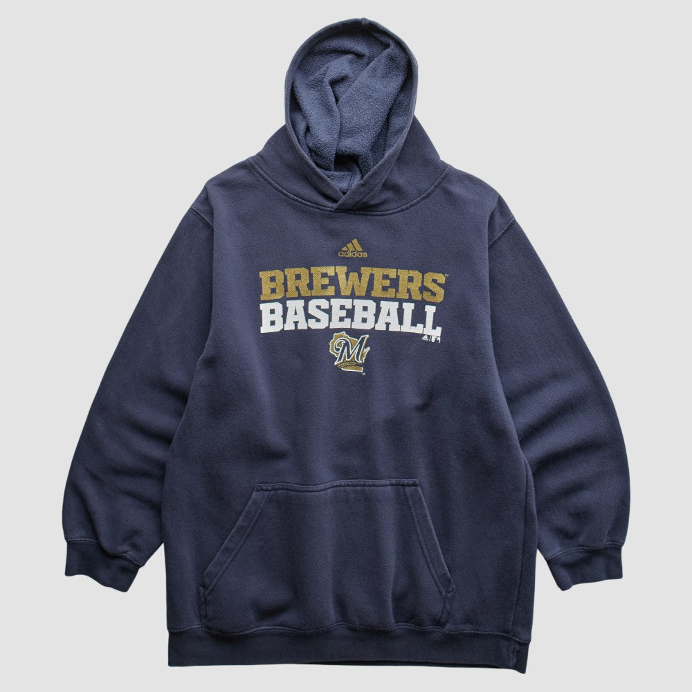 Milwaukee Brewers Adidas 2000s Pullover Sweatshirt - MLB Pullover