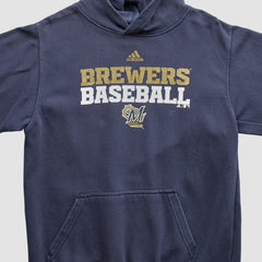 Milwaukee Brewers Adidas 2000s Pullover Sweatshirt - MLB Pullover