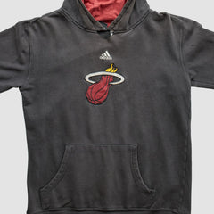 Charcoal Miami Heat 2000s Pullover Sweatshirt | NBA