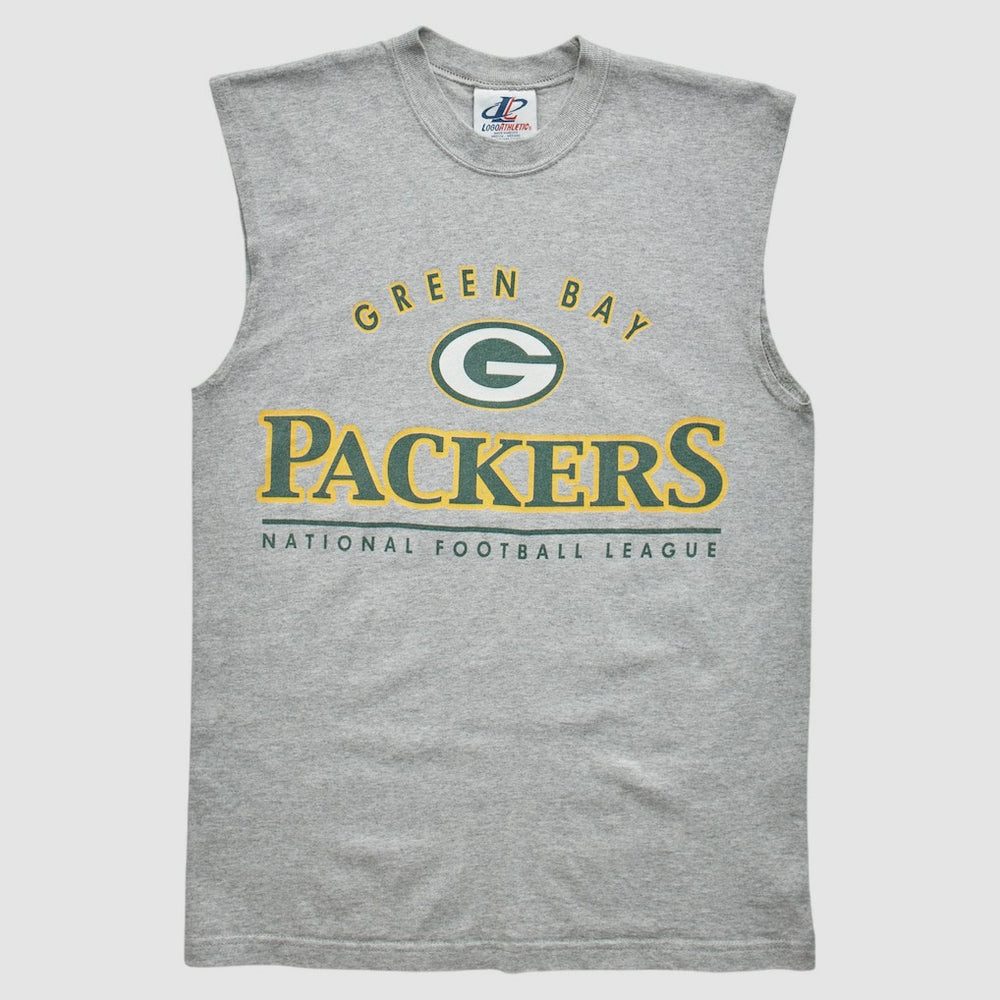 Green Bay Packers Logo Athletic 2000s Tank | NFL Hot