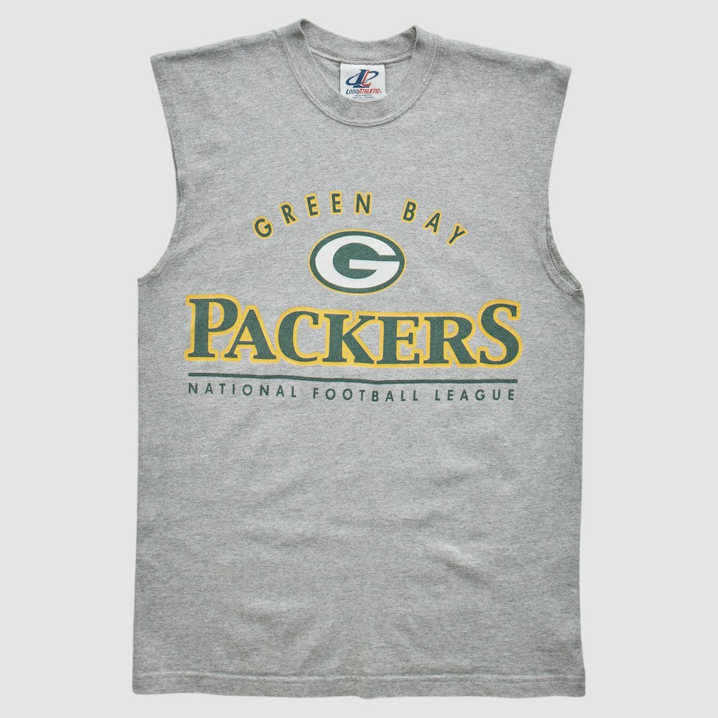 Green Bay Packers Logo Athletic 2000s Tank | NFL Hot