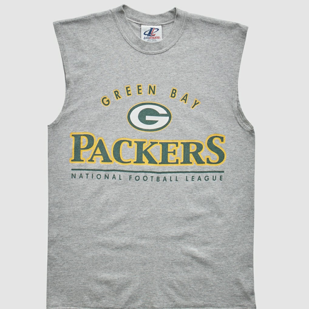 Green Bay Packers Logo Athletic 2000s Tank | NFL Hot