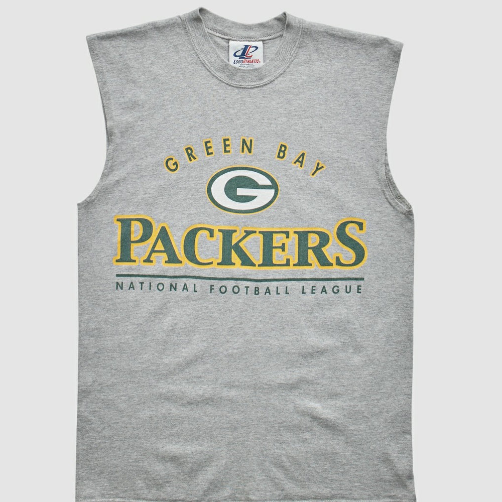 Green Bay Packers Logo Athletic 2000s Tank | NFL Hot