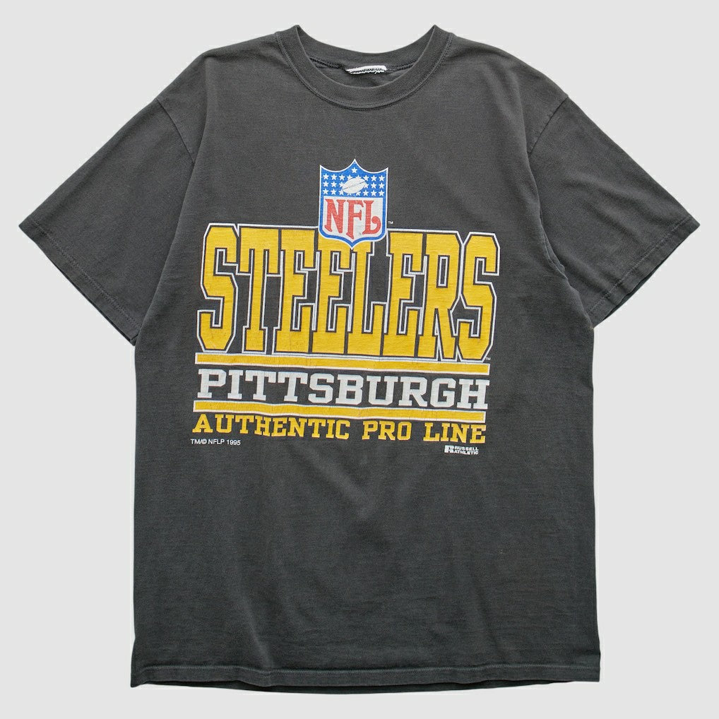 Pittsburgh Steelers Russell 1995 Pullover T-Shirt | NFL Online