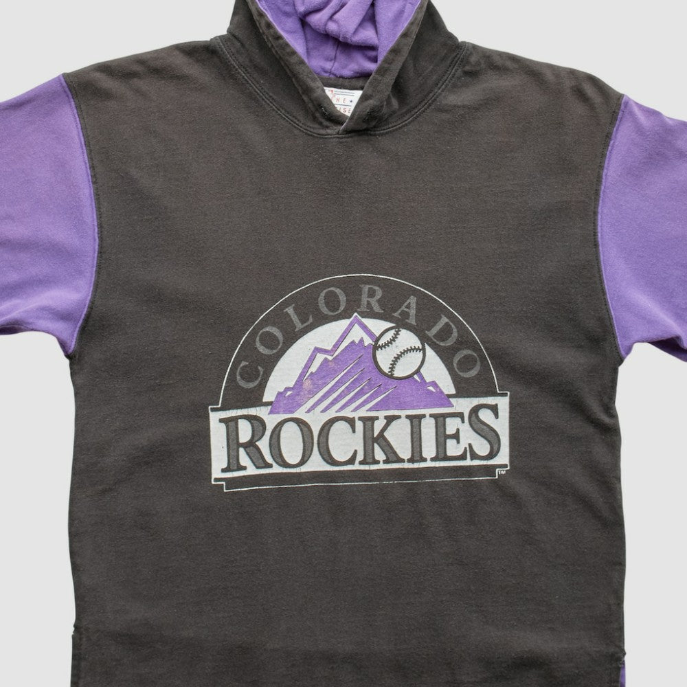 Colorado Rockies Starter 90s Pullover Sweatshirt - MLB Pullover
