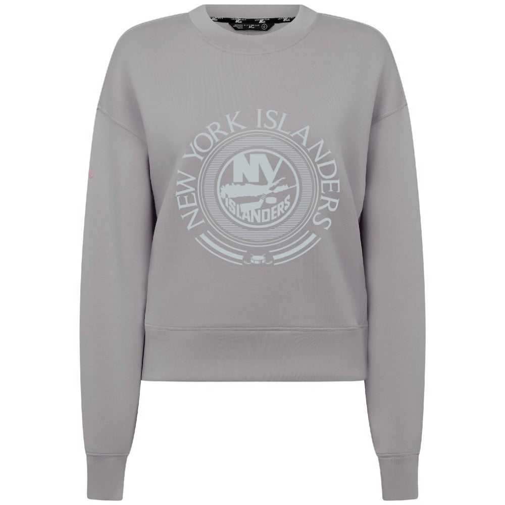 New York Islanders Levelwear Women's Slate & Snow Sponge Tri-Blend Sweatshirt -  NHL Sweatshirts