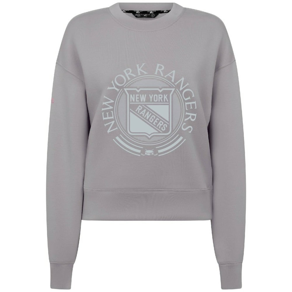 New York Rangers Levelwear Women's Slate & Snow Sponge Tri-Blend Sweatshirt -  NHL Sweatshirts