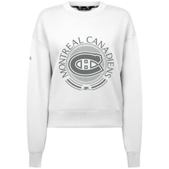 Montreal Canadiens Levelwear Women's Slate & Snow Sponge Tri-Blend Sweatshirt -  NHL Sweatshirts