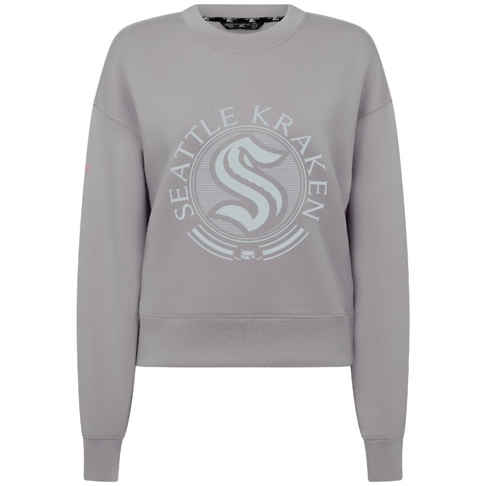 Seattle Kraken Levelwear Women's Slate & Snow Sponge Tri-Blend Sweatshirt -  NHL Sweatshirts