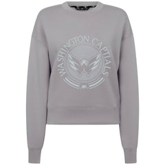 Washington Capitals Levelwear Women's Slate & Snow Sponge Tri-Blend Sweatshirt -  NHL Sweatshirts