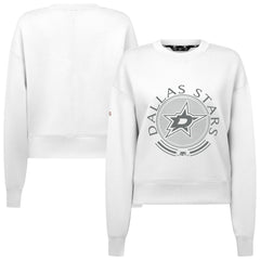 Dallas Stars Levelwear Women's Slate & Snow Sponge Tri-Blend Sweatshirt -  NHL Sweatshirts