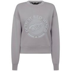 Detroit Red Wings Levelwear Women's Slate & Snow Sponge Tri-Blend Sweatshirt -  NHL Sweatshirts