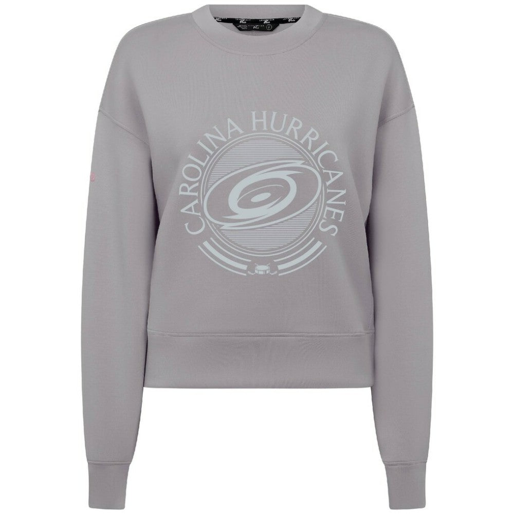 Carolina Hurricanes Levelwear Women's Slate & Snow Sponge Tri-Blend Sweatshirt -  NHL Sweatshirts