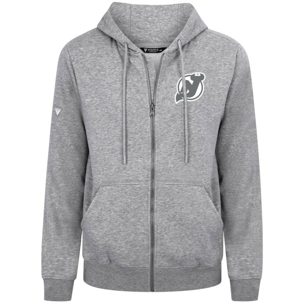 New Jersey Devils Levelwear Podium Chenille Logo Full-Zip Hoodie -  NHL Jerseys