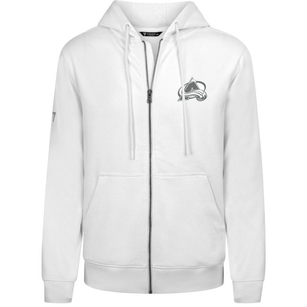 Colorado Avalanche Levelwear Podium Chenille Logo Full-Zip Hoodie -  NHL Hoodies