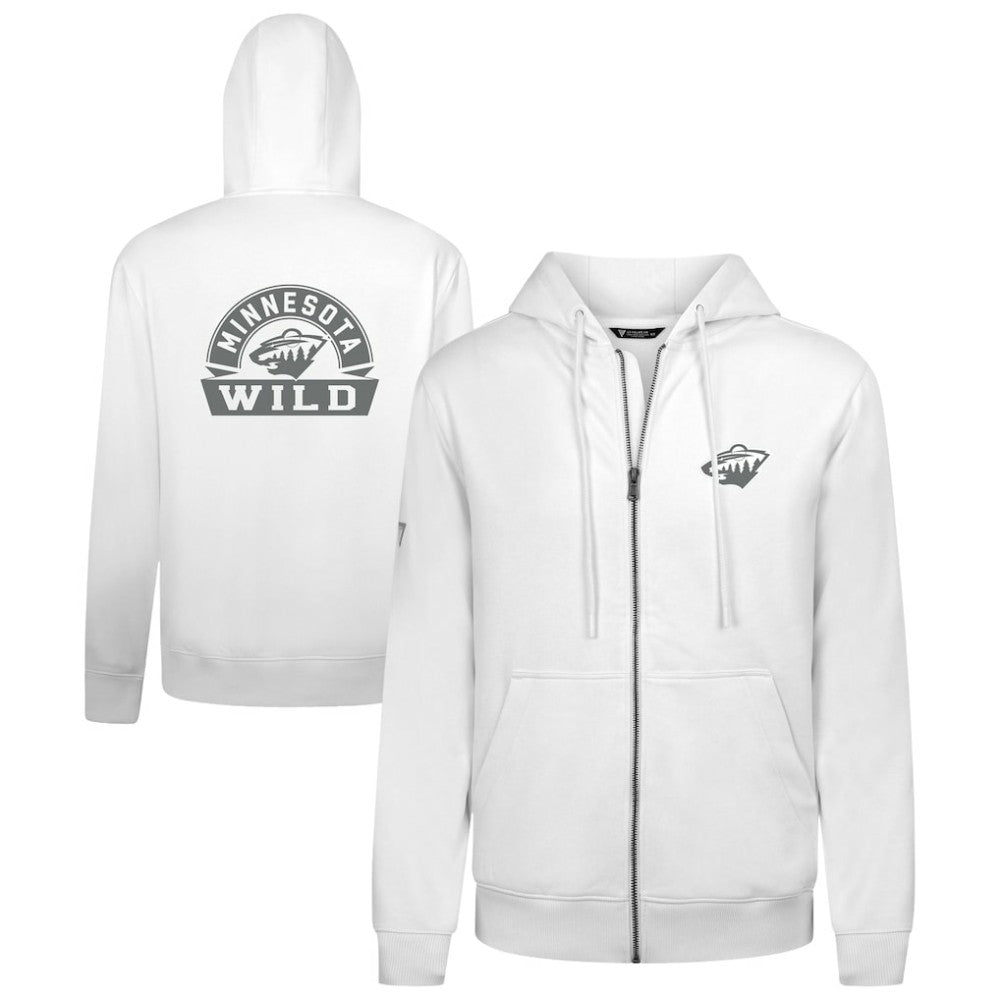 Minnesota Wild Levelwear Podium Chenille Logo Full-Zip Hoodie -  NHL Hoodies