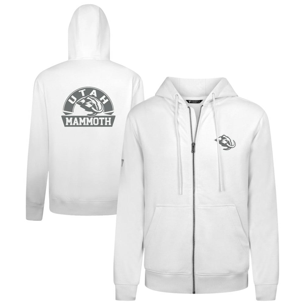 Utah Mammoth Levelwear Podium Chenille Logo Full-Zip Hoodie -  NHL Hoodies