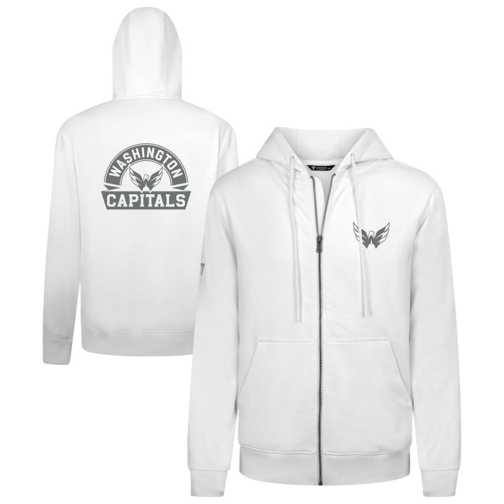 Washington Capitals Levelwear Podium Chenille Logo Full-Zip Hoodie -  NHL Hoodies