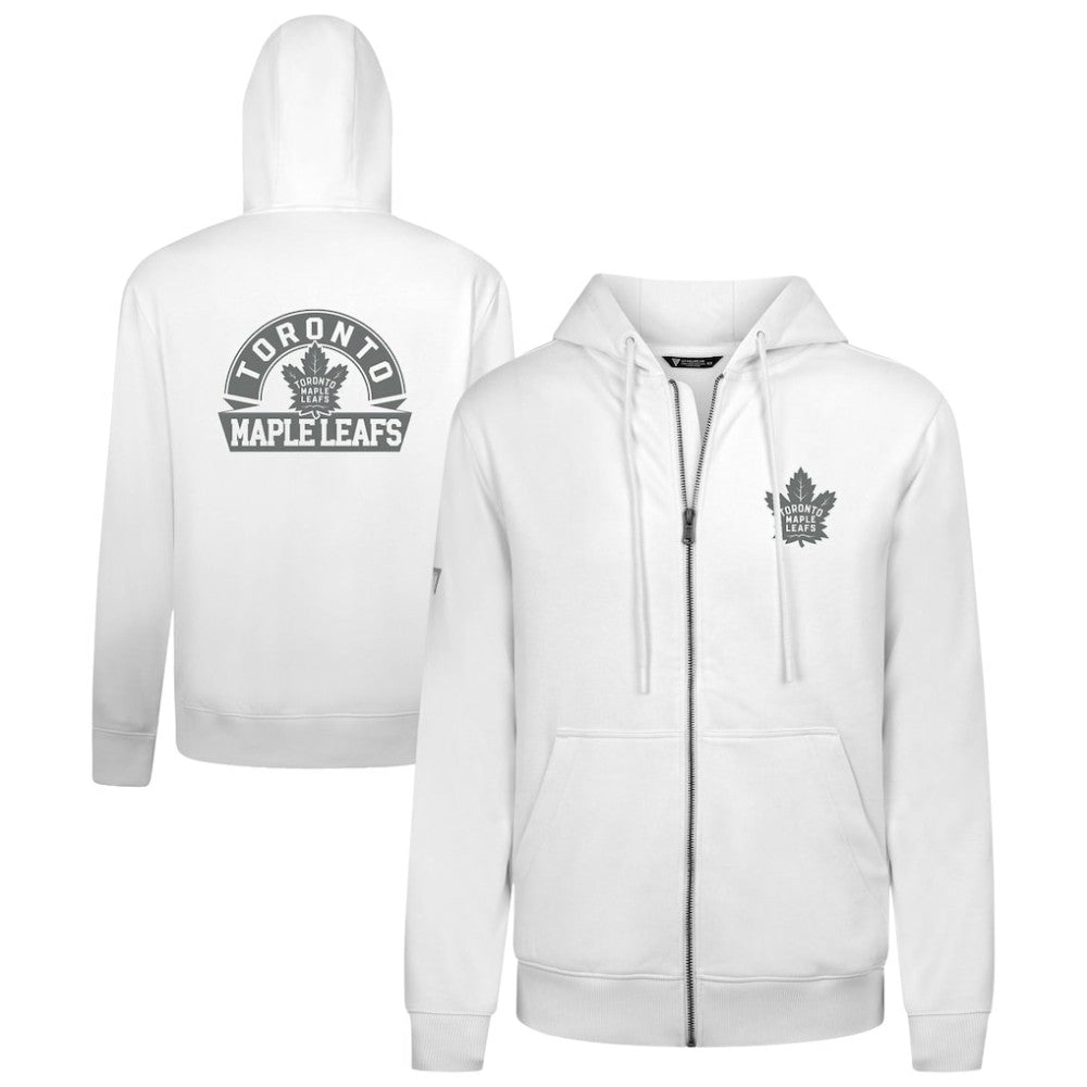 Toronto Maple Leafs Levelwear Podium Chenille Logo Full-Zip Hoodie -  NHL Hoodies