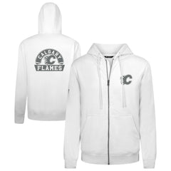 Calgary Flames Levelwear Podium Chenille Logo Full-Zip Hoodie -  NHL Hoodies