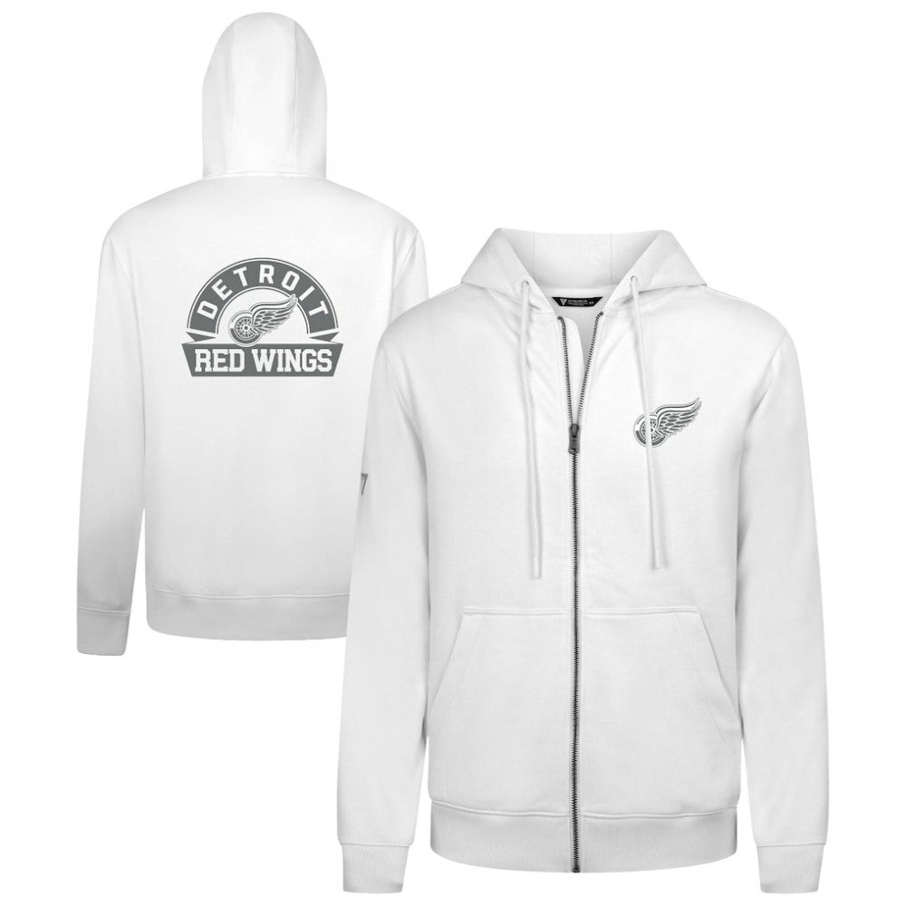 Detroit Red Wings Levelwear Podium Chenille Logo Full-Zip Hoodie -  NHL Hoodies