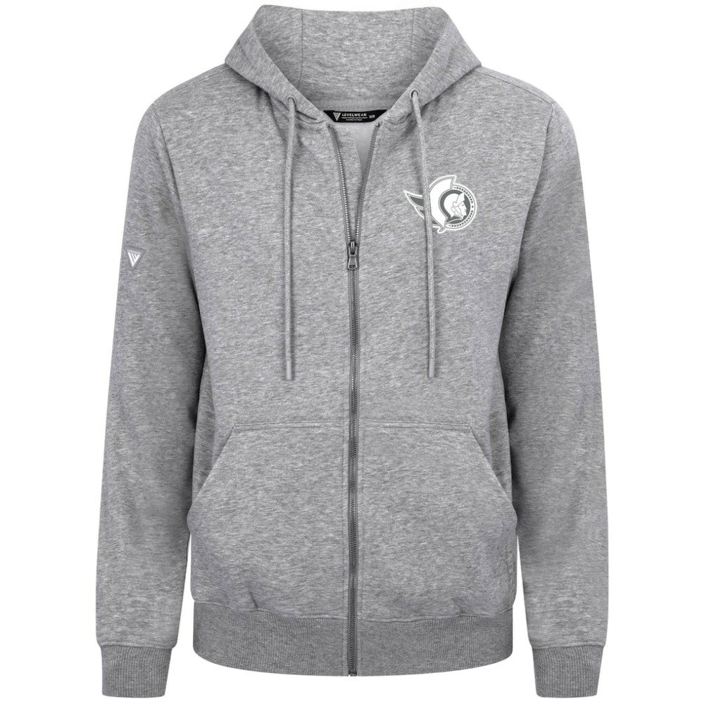 Ottawa Senators Levelwear Podium Chenille Logo Full-Zip Hoodie -  NHL Hoodies