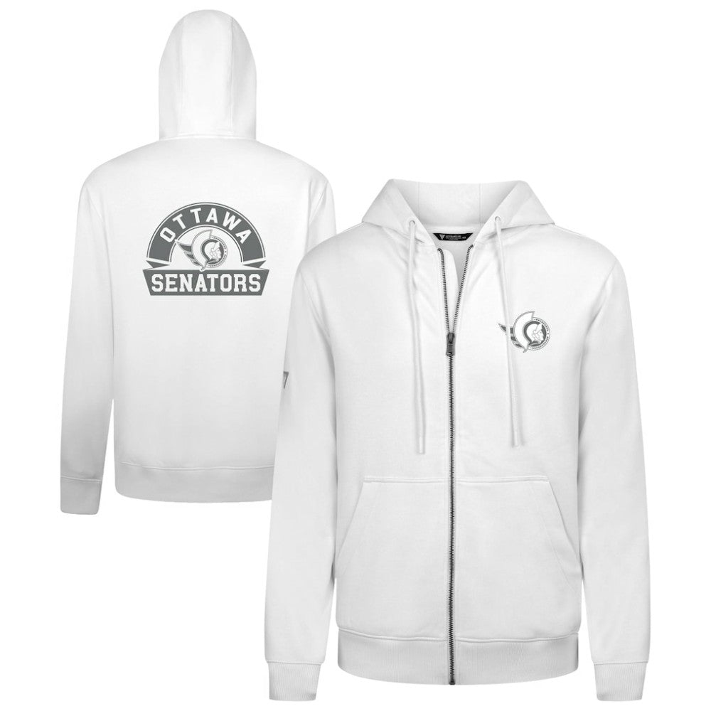Ottawa Senators Levelwear Podium Chenille Logo Full-Zip Hoodie -  NHL Hoodies