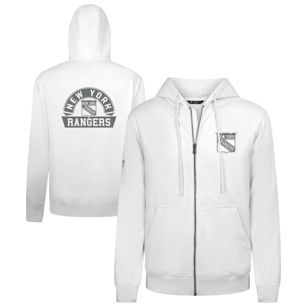 New York Rangers Levelwear Podium Chenille Logo Full-Zip Hoodie -  NHL Hoodies