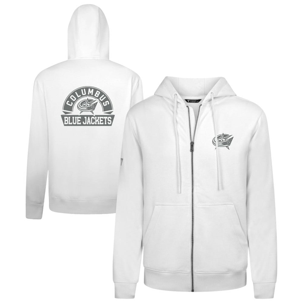 Columbus Blue Jackets Levelwear Podium Banner Arch Full-Zip Hoodie -  NHL Hoodies
