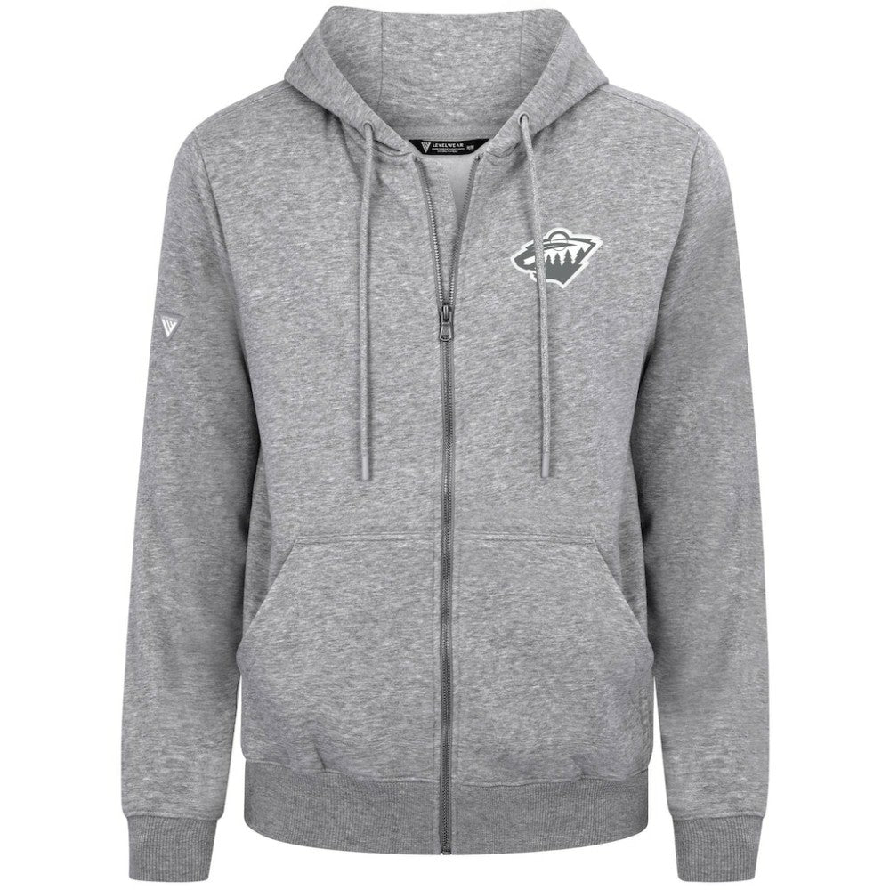 Minnesota Wild Levelwear Podium Banner Arch Full-Zip Hoodie -  NHL Hoodies
