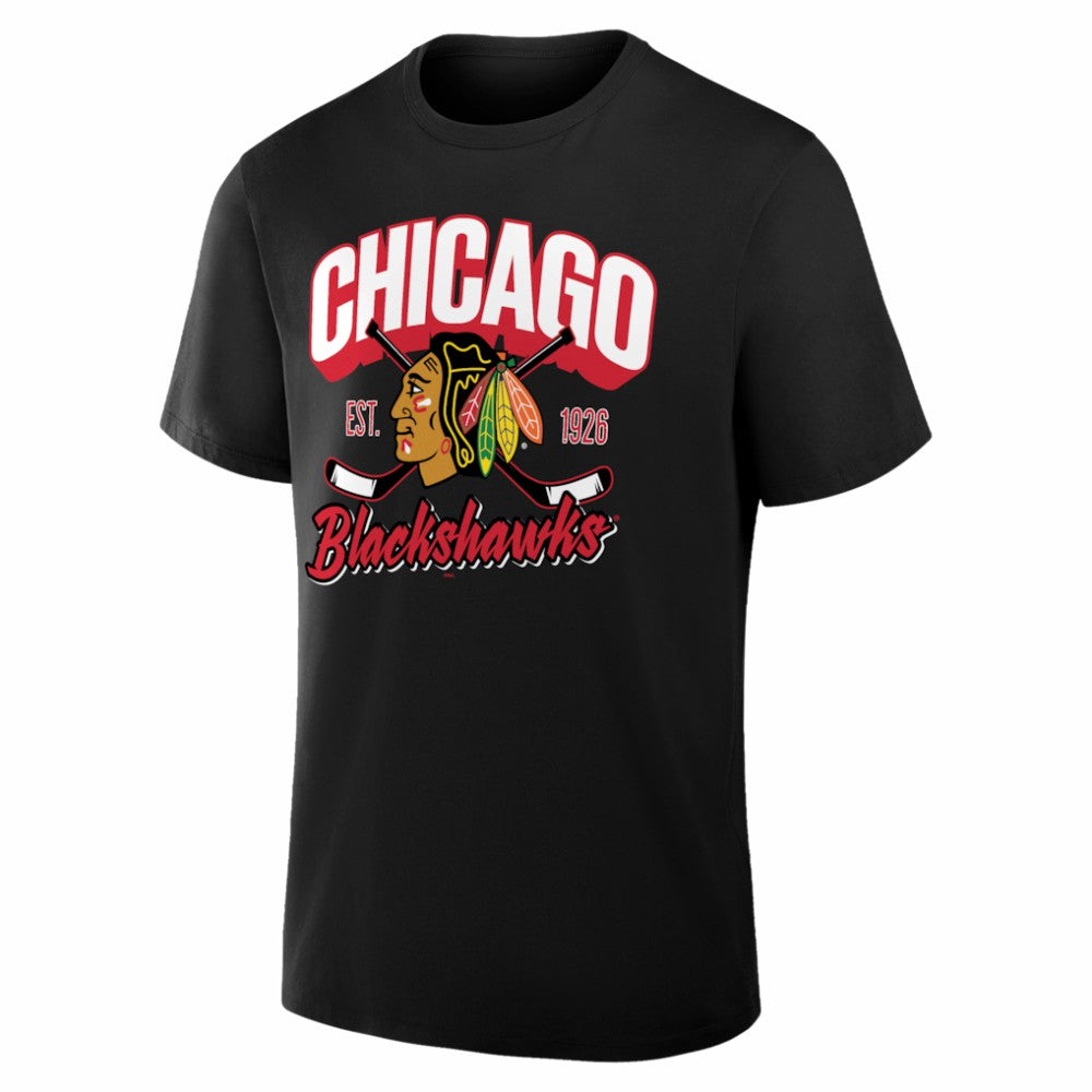 Chicago Blackhawks Fanatics Legacy T-Shirt -  NHL T-shirts