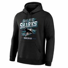 San Jose Sharks Fanatics Legacy Hoodie -  NHL Hoodies