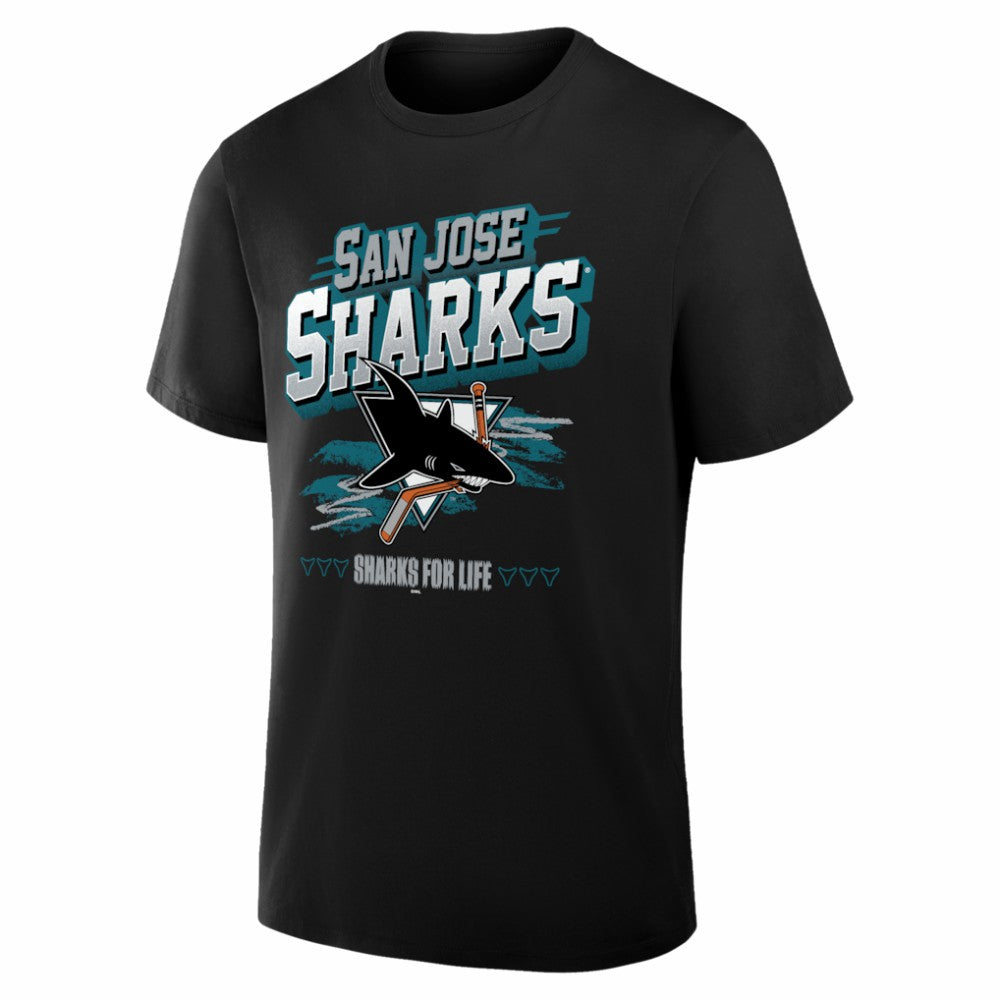 San Jose Sharks Fanatics Legacy T-Shirt -  NHL T-shirts
