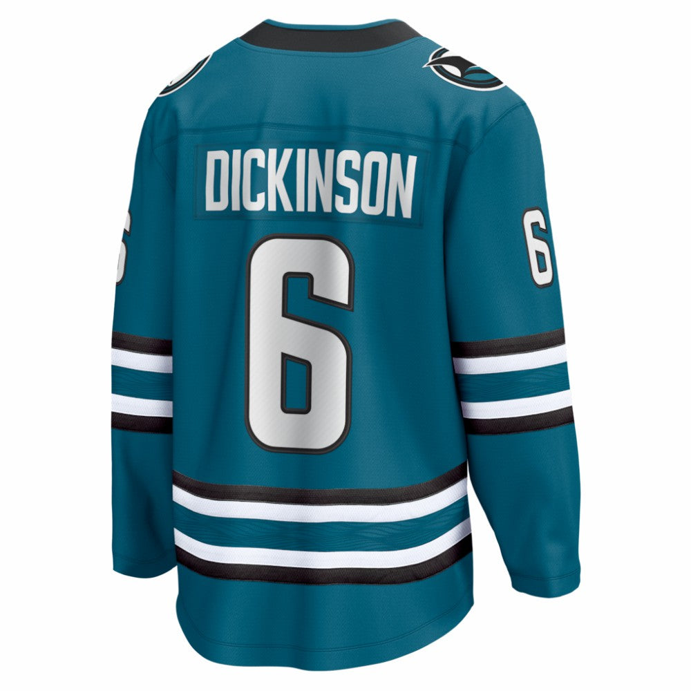 Sam Dickinson San Jose Sharks Fanatics Home Breakaway Jersey -  NHL Jerseys