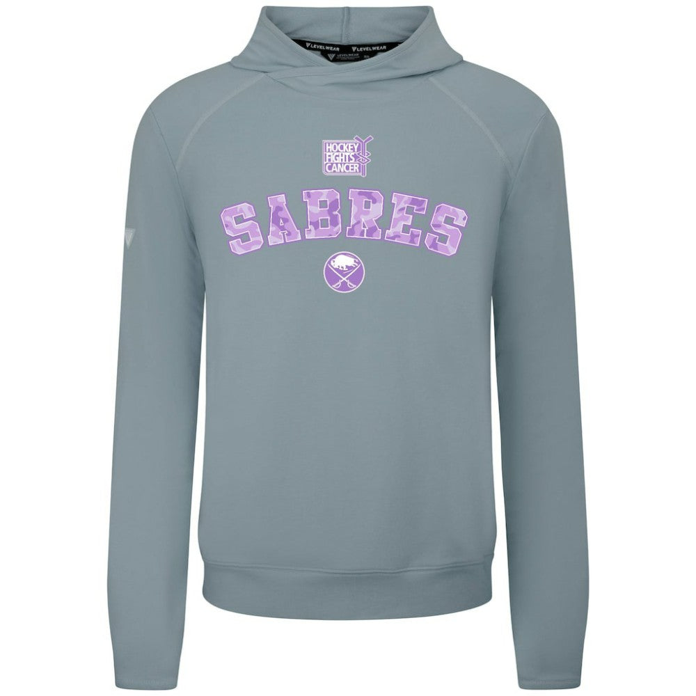 Buffalo Sabres Levelwear Hockey Fights Cancer Mandate Tri-Blend Hoodie -  NHL Hoodies