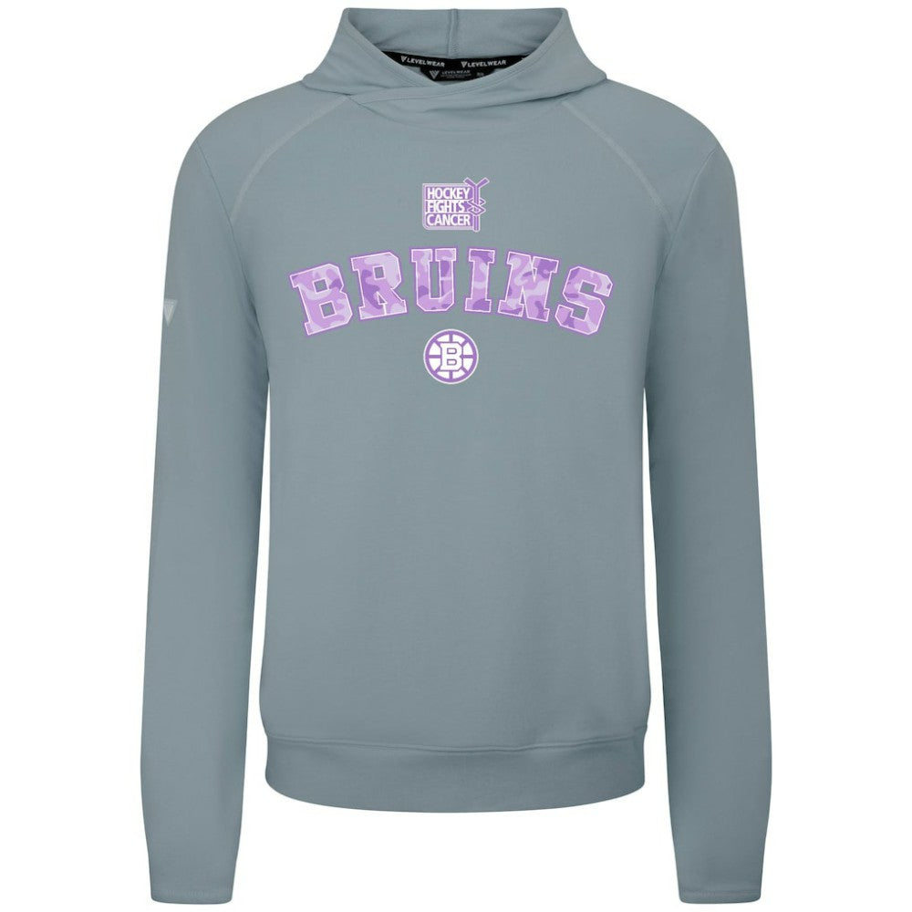 Boston Bruins Levelwear Hockey Fights Cancer Mandate Tri-Blend Hoodie -  NHL Hoodies