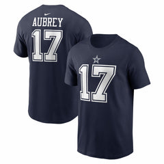 Dallas Cowboys Brandon Aubrey  Name & Number T-Shirt | NFL Hot