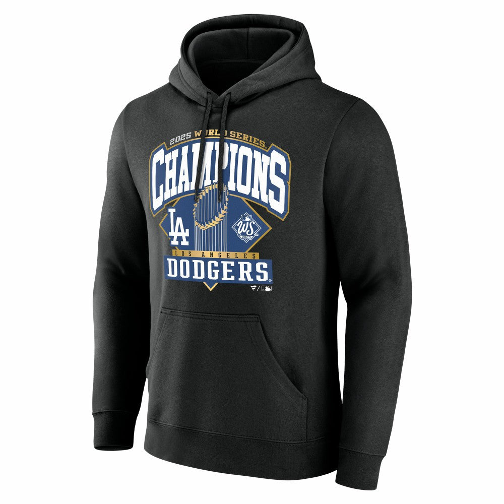 Los Angeles Dodgers 2025 World Series Champions Custom Name & Number Hoodie - MLB Hoodies