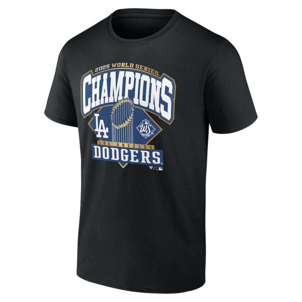 Los Angeles Dodgers 2025 World Series Champions Custom Name & Number T-Shirt - MLB T-shirts