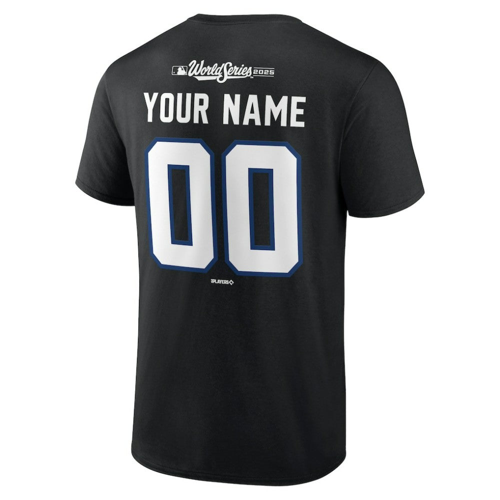 Los Angeles Dodgers 2025 World Series Champions Custom Name & Number T-Shirt - MLB T-shirts