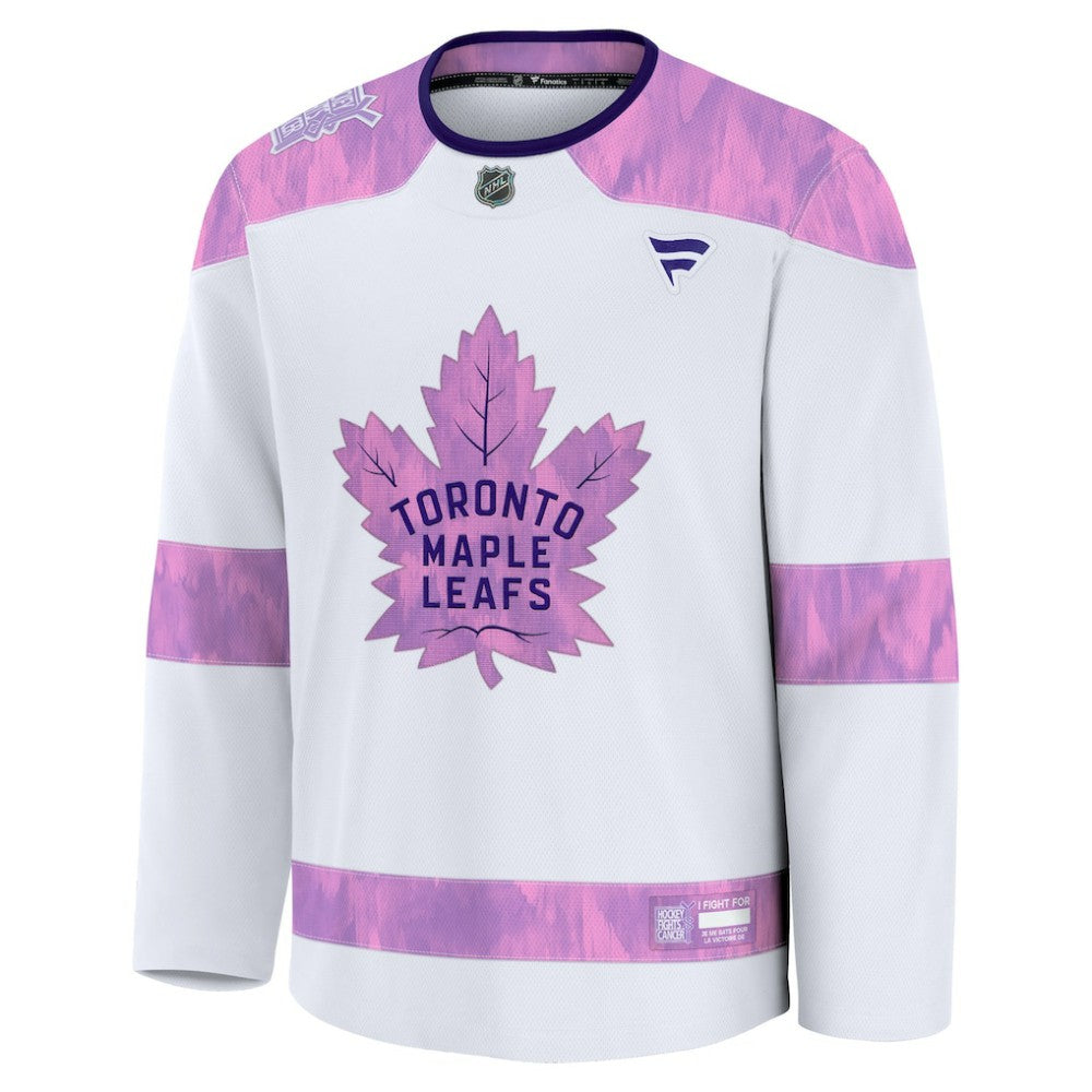 Toronto Maple Leafs Fanatics Hockey Fights Cancer Survivor Practice Jersey -  NHL Jerseys