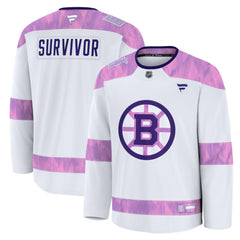 Boston Bruins Fanatics Hockey Fights Cancer Survivor Practice Jersey -  NHL Jerseys