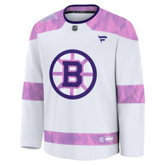 Boston Bruins Fanatics Hockey Fights Cancer Survivor Practice Jersey -  NHL Jerseys