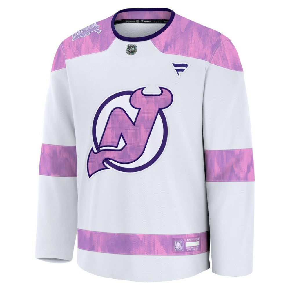 New Jersey Devils Fanatics Hockey Fights Cancer Survivor Practice Jersey -  NHL Jerseys