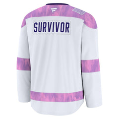 Los Angeles Kings Fanatics Hockey Fights Cancer Survivor Practice Jersey -  NHL Jerseys