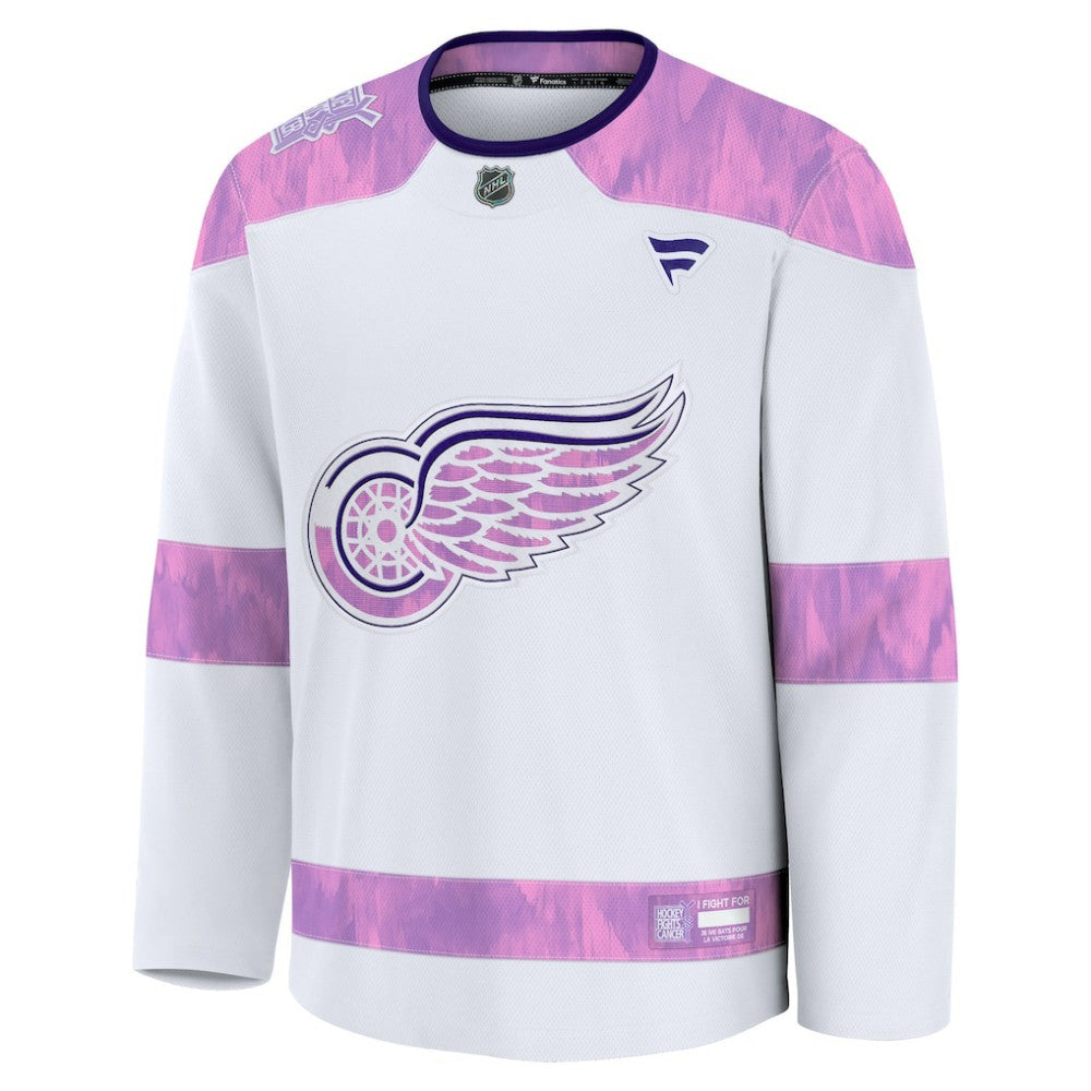 Detroit Red Wings Fanatics Hockey Fights Cancer Survivor Practice Jersey -  NHL Jerseys