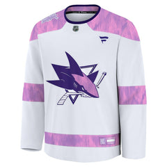 San Jose Sharks Fanatics Hockey Fights Cancer Survivor Practice Jersey -  NHL Jerseys