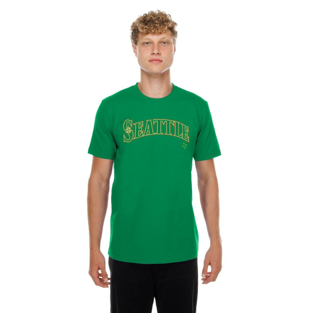 Seattle Mariners New Era 2026 St. Patrick's Day T-Shirt - MLB T-shirts