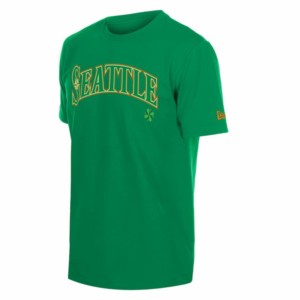 Seattle Mariners New Era 2026 St. Patrick's Day T-Shirt - MLB T-shirts